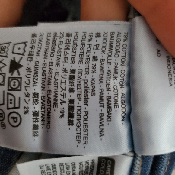 LEVI'S JEANS BERMUDAS SHORTS - Picture 10 of 10